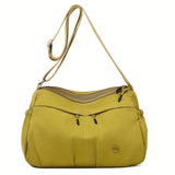 { Pack 2 } A Classic Women Crossbody Bag with Double Pockets