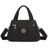 Multiple Pockets Lightweight Stylish Nylon Crossbody Bag { Pack 2 }