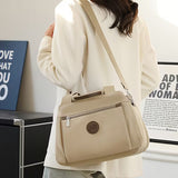 Multiple Pockets Lightweight Stylish Nylon Crossbody Bag { Pack 2 }