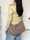 Women Simple Casual All-match Hand-held Shoulder Crossbody Bag { PACK 2 }