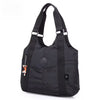 Women Style Dumpling Bag Large Capacity Casual Nylon Tote with Zipper