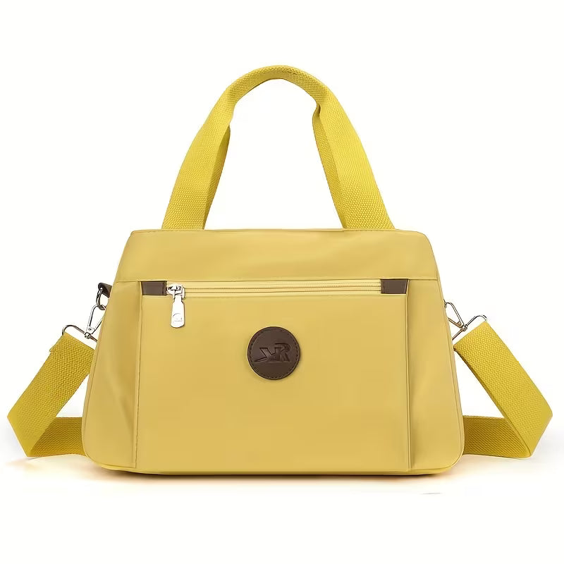 Multiple Pockets Lightweight Stylish Nylon Crossbody Bag { Pack 2 }