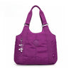 Women Style Dumpling Bag Large Capacity Casual Nylon Tote with Zipper